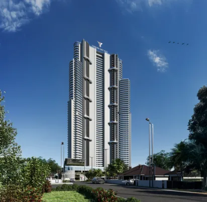 Yamuna Sky City luxury residential tower in Kulai, Mangalore