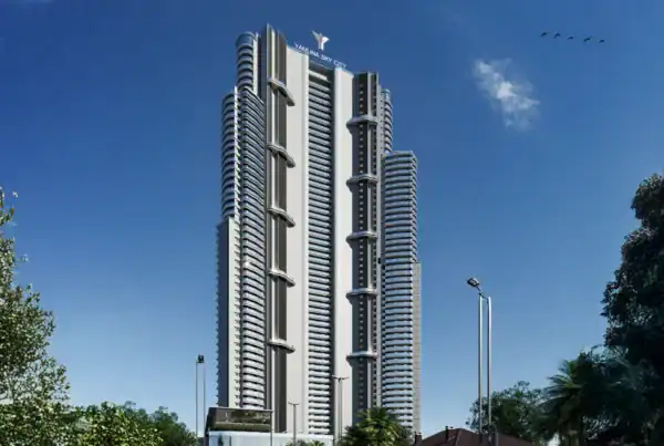 Yamuna Sky City luxury residential tower in Kulai, Mangalore